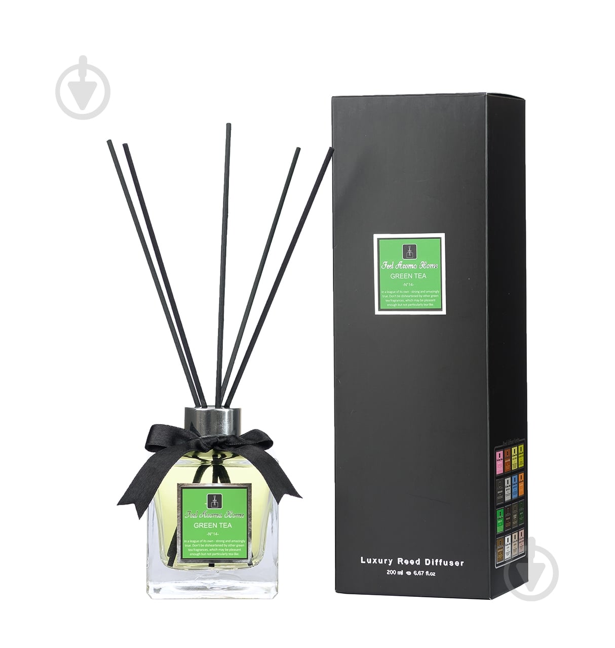 Аромадиффузор Feel Aroma Home Green Tea (200 мл) - фото 1 Аромадиффузор Feel Aroma Home Green Tea (200 мл) - фото 1