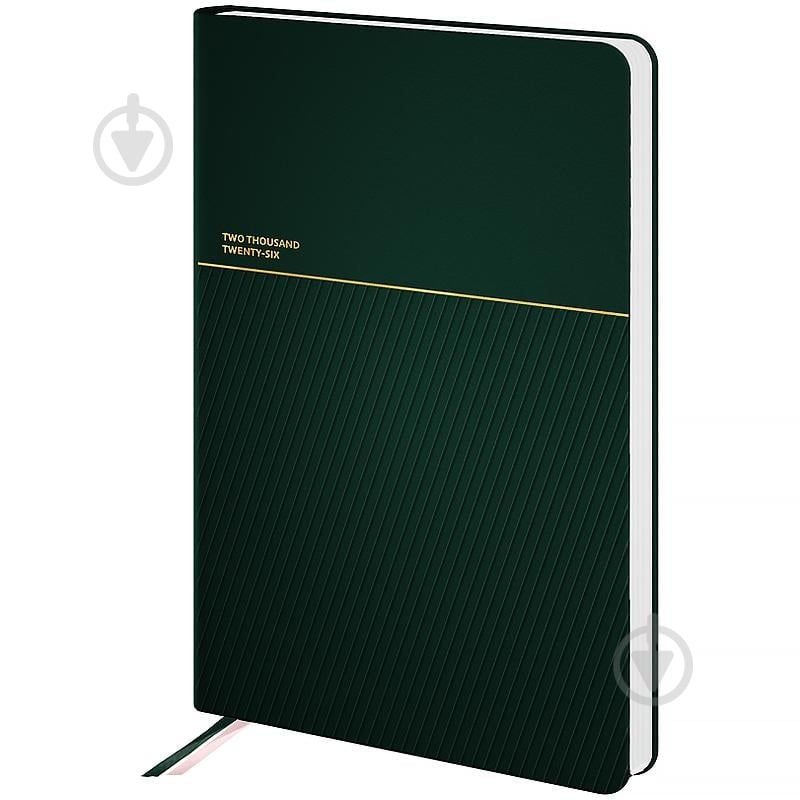 Дневник датированный Partner Traces Axent A5 2026 8829-26-2-A темно-зеленый - фото 2 Дневник датированный Partner Traces Axent A5 2026 8829-26-2-A темно-зеленый - фото 2