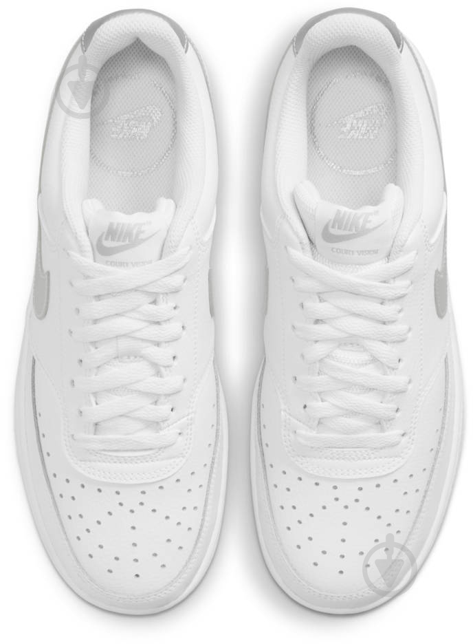 Кроссовки женские демисезонные Nike Court Vision Low CD5434-111 р.40,5 белые - фото 7