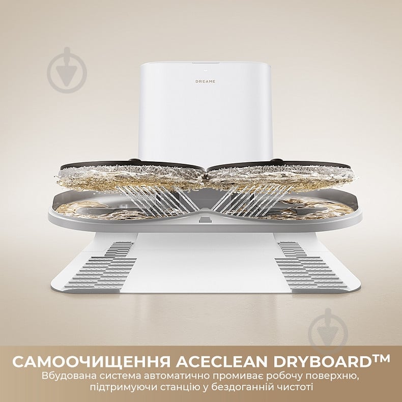 Робот-пилосос мийний DREAME L50s Pro Ultra White white — фото 11