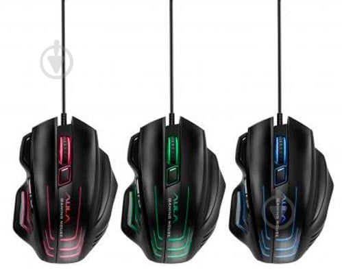 Миша Aula Ghost Shark Lite Black - фото 6