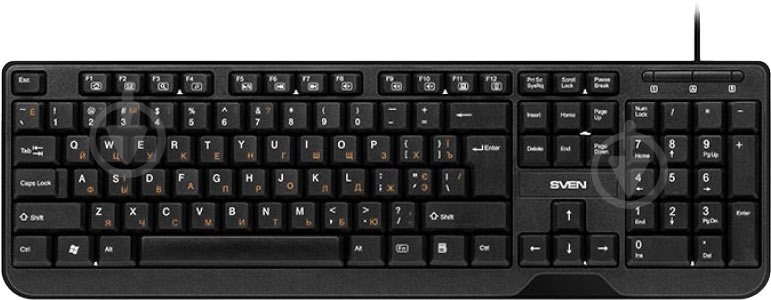 Комплект клавиатура и мышь Sven KB-S330C Black USB - фото 6
