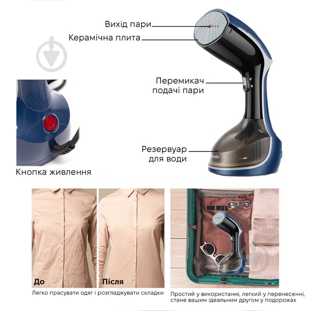 Відпарювач ручний Sonifer SF-9090 - фото 6