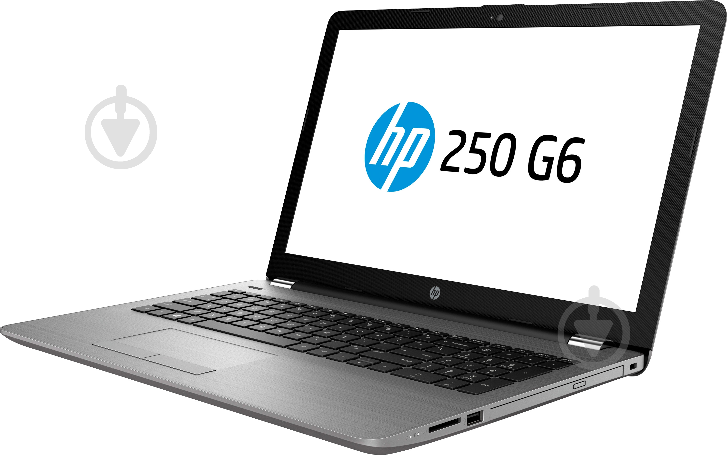 Ноутбук HP 250 G6 15,6" (3QM23EA) silver - фото 3 Ноутбук HP 250 G6 15,6" (3QM23EA) silver - фото 3