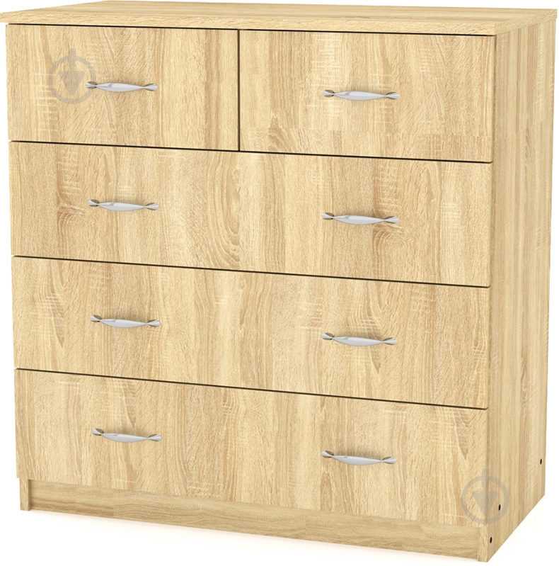 УЦЕНКА! Комод Компанит 2+3 дуб сонома - фото 1