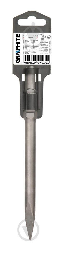 Стамеска GRAPHITE 30x400 мм 57H565 - фото 2 Стамеска GRAPHITE 30x400 мм 57H565 - фото 2