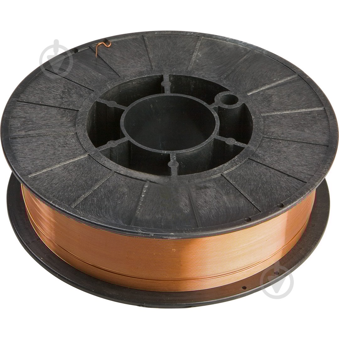 Проволока сварочная омедненная GRAPHITE 56H847 0,8 мм 5 кг - фото 1 Проволока сварочная омедненная GRAPHITE 56H847 0,8 мм 5 кг - фото 1