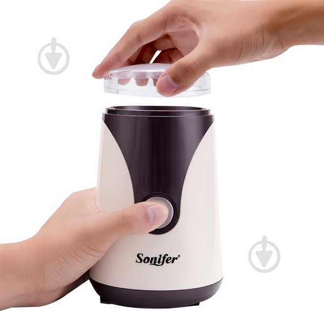 Кофемолка Sonifer SF-3519 beige - фото 3