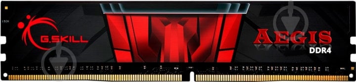 Оперативная память G.Skill DDR4 SDRAM 8 GB (1x8GB) 3200 MHz (F4-3200C16S-8GIS) Aegis - фото 2 Оперативная память G.Skill DDR4 SDRAM 8 GB (1x8GB) 3200 MHz (F4-3200C16S-8GIS) Aegis - фото 2