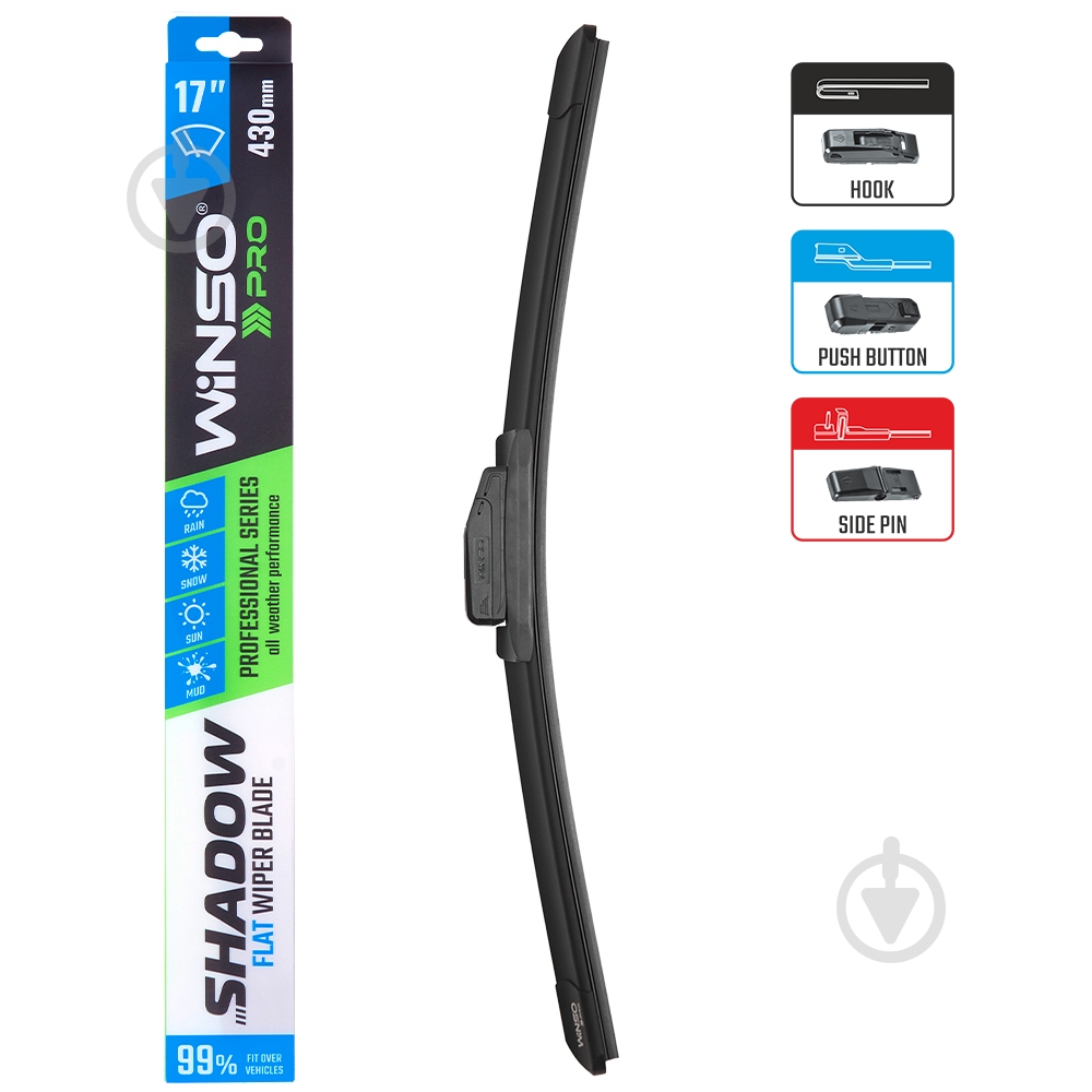 WINSO PRO SHADOW 17/430 117430 мм 1 шт. - фото 4