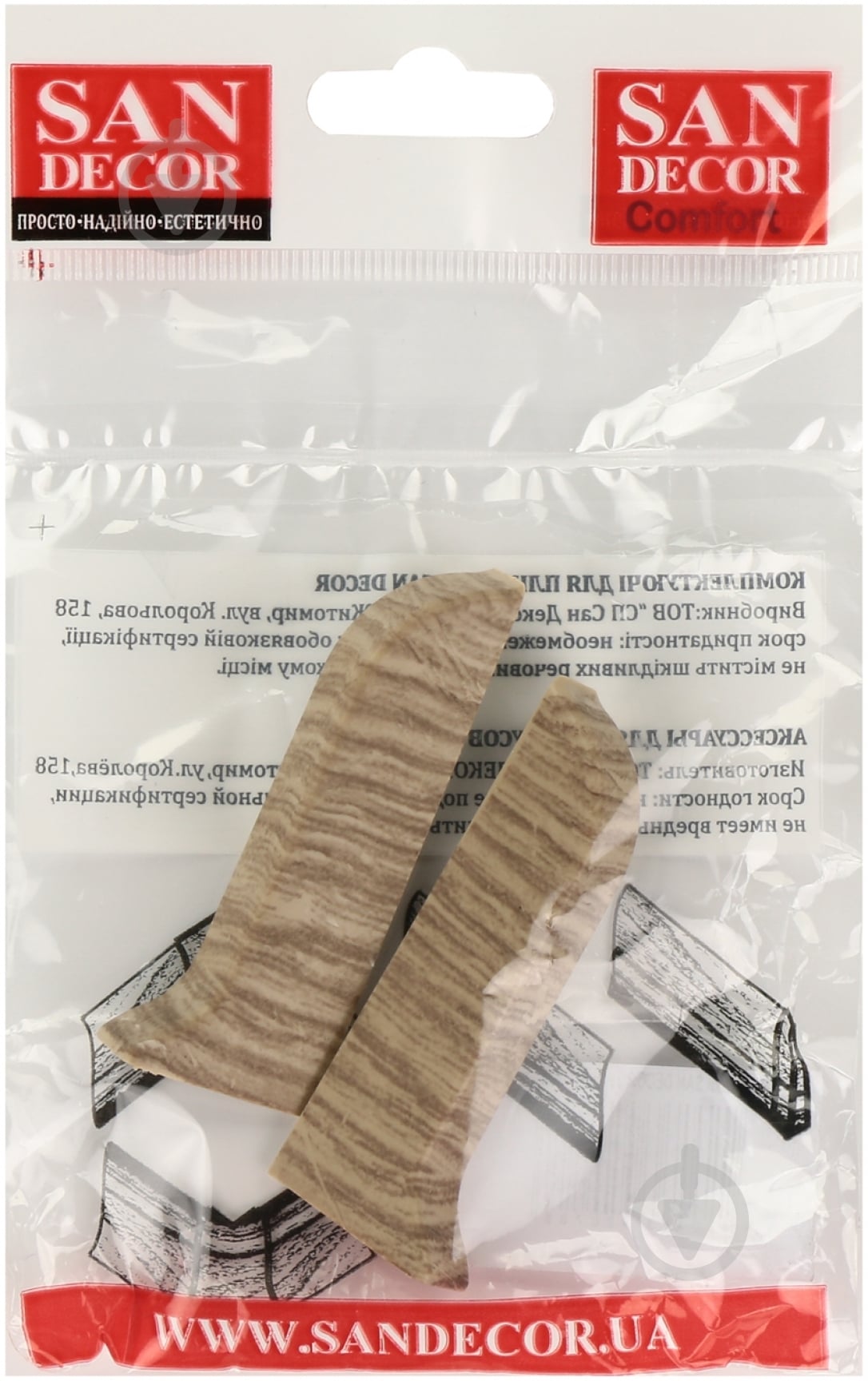 Комплект заглушек SAN DECOR 114 зермат - фото 3