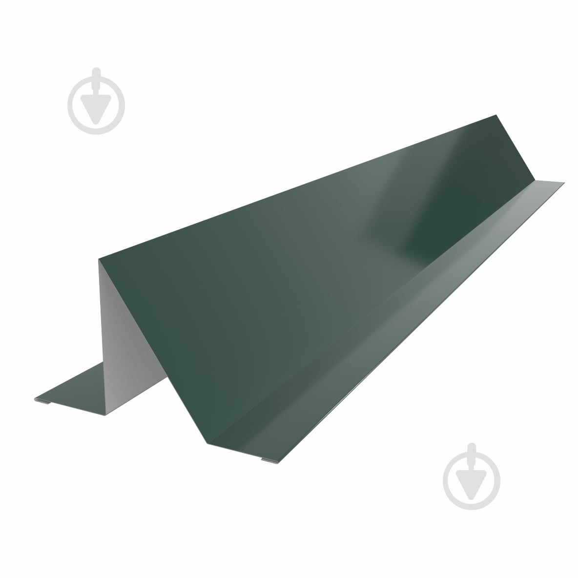 Планка снегозадержателя глянцевая PSM PROFILE RAL 6005 зеленая - фото 1