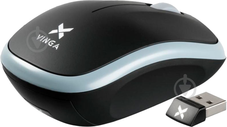 Мышь Vinga MSW-906 black/gray - фото 3