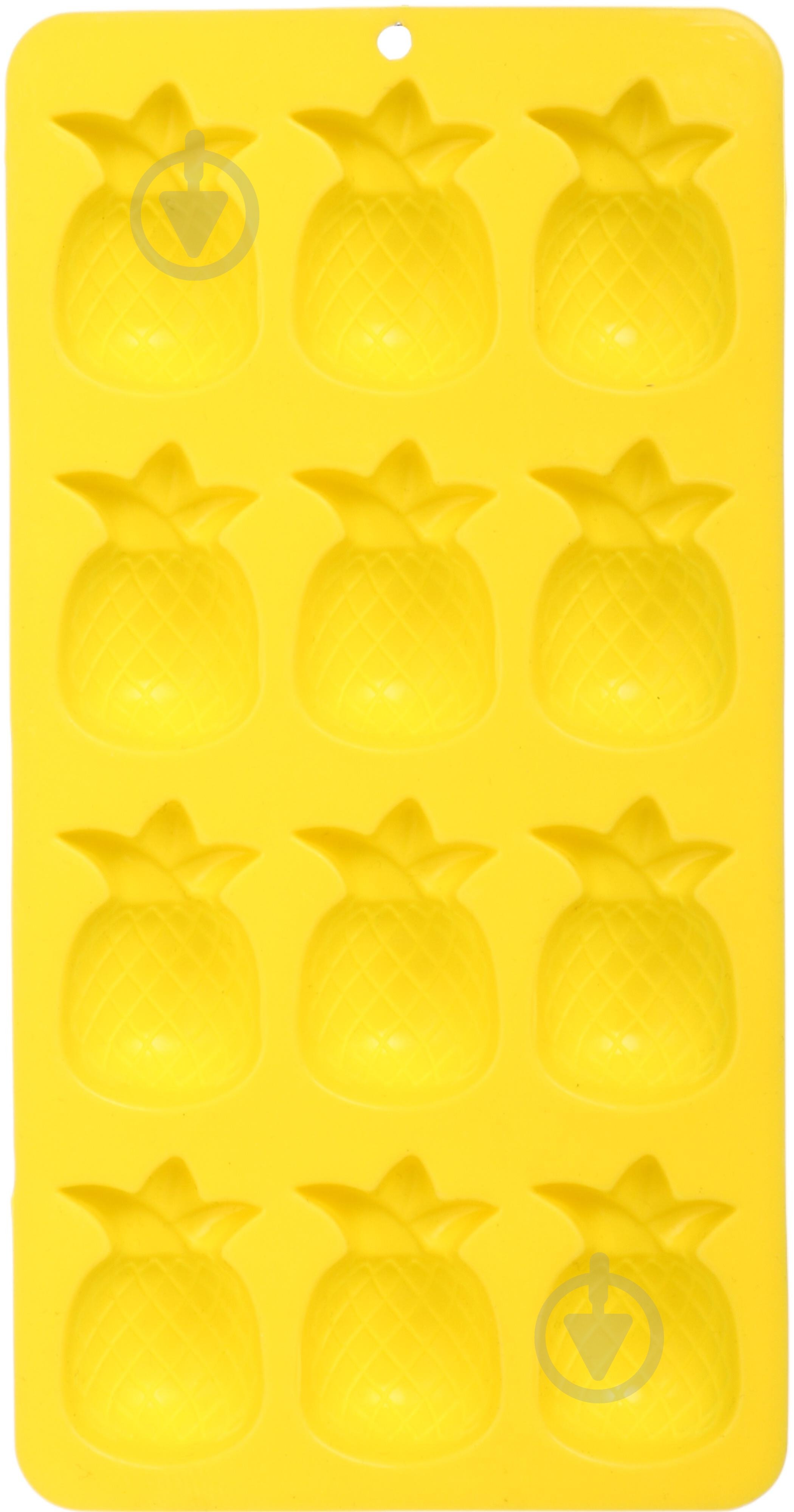 Форма для льда UP! (Underprice) Ананас 21,2х10,9х1,9 см желтый - фото 4 Форма для льда UP! (Underprice) Ананас 21,2х10,9х1,9 см желтый - фото 4