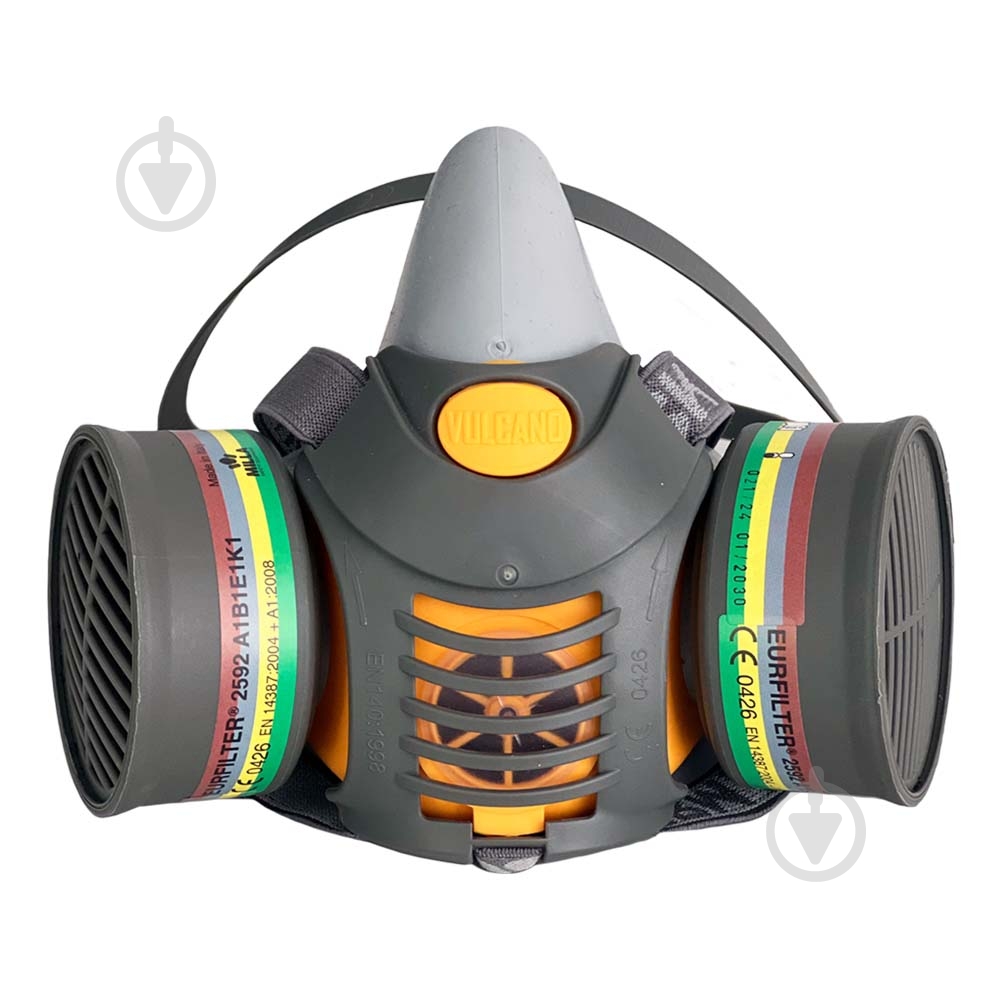Напівмаска MILLA Vulcano 2000 + A1В1Е1К1 A1B1E1K1 - фото 1
