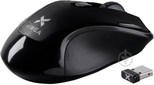 Мышь Vinga MSW-527 black - фото 3