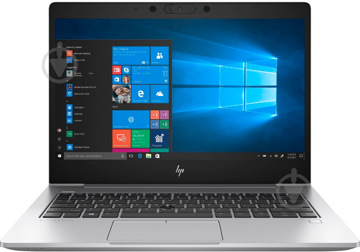 Ноутбук HP EliteBook 830 G6 15,6" (9FT36EA) silver - фото 1