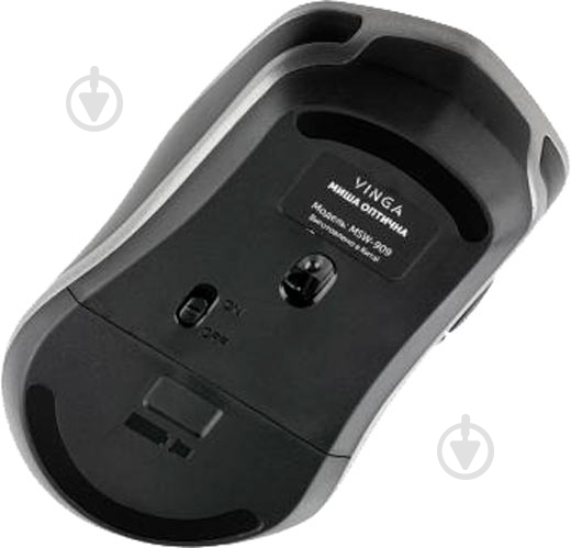 Мышь Vinga MSW-909 Silent black-grey - фото 3 Мышь Vinga MSW-909 Silent black-grey - фото 3