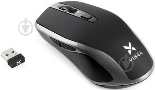 Мышь Vinga MSW-909 Silent black-grey - фото 6 Мышь Vinga MSW-909 Silent black-grey - фото 6