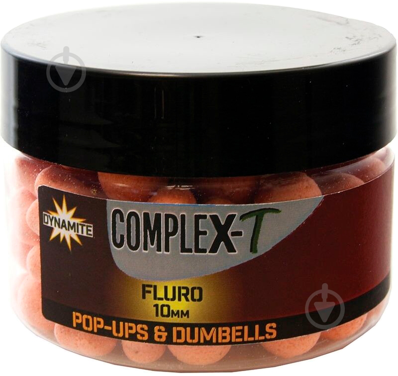 Бойли Dynamite Baits Complex-T Fluoro Pop-Ups & Dumbells 100 г CompleX-T DY1097 - фото 1 Бойли Dynamite Baits Complex-T Fluoro Pop-Ups & Dumbells 100 г CompleX-T DY1097 - фото 1