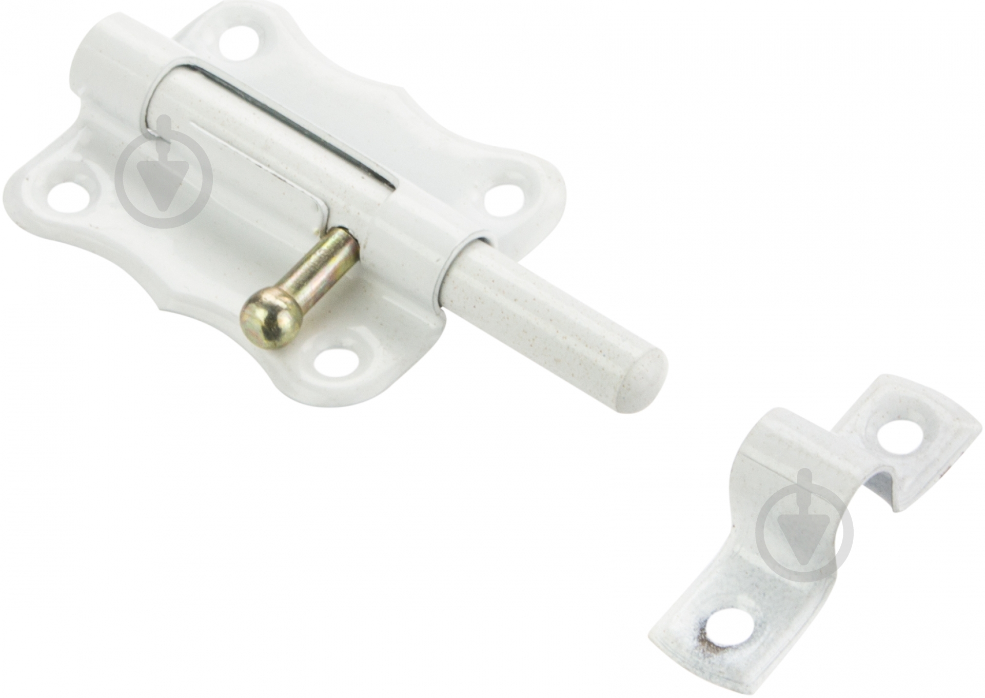 Засов №6 90x10 см белый - фото 2