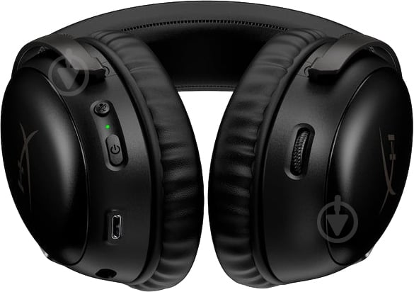 Гарнітура ігрова HyperX Cloud III Wireless black (77Z45AA) - фото 3