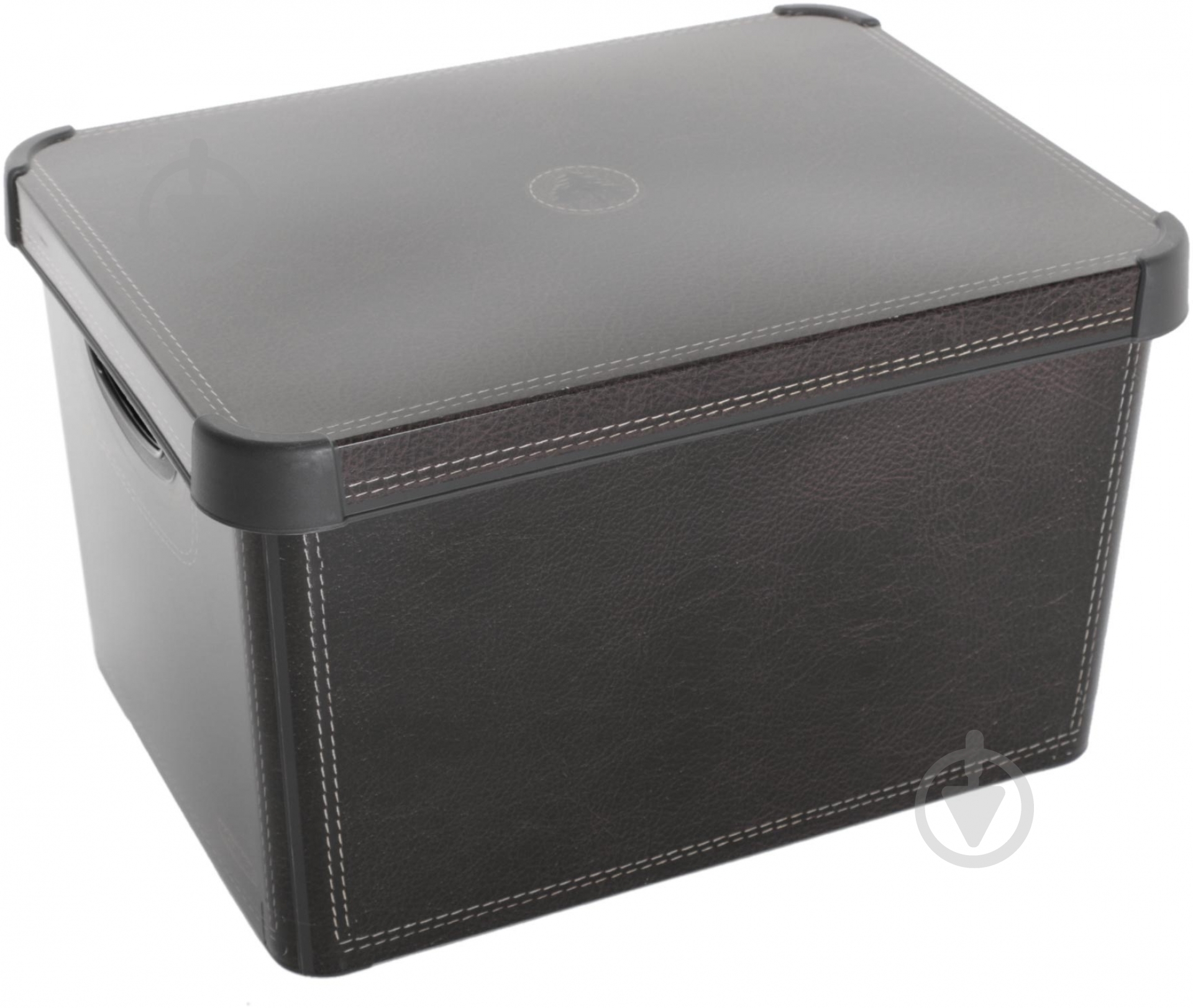 Контейнер для зберігання Curver Leather коричневий 250x295x395 мм - фото 1
