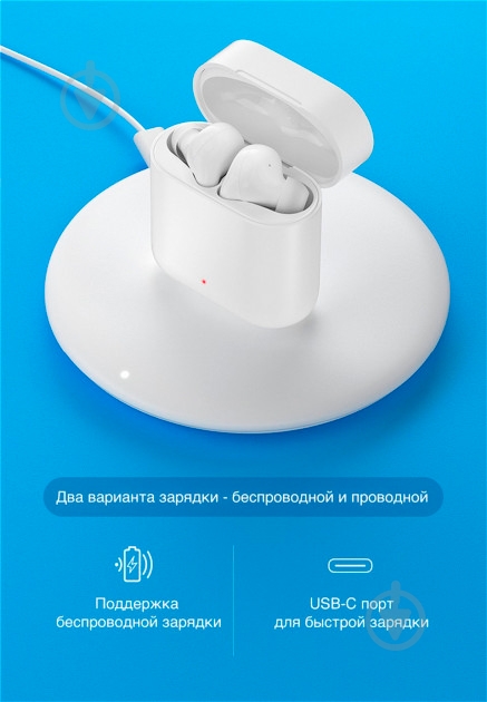 Bluetooth-гарнитура Haylou Т19 white (665745) - фото 4 Bluetooth-гарнитура Haylou Т19 white (665745) - фото 4