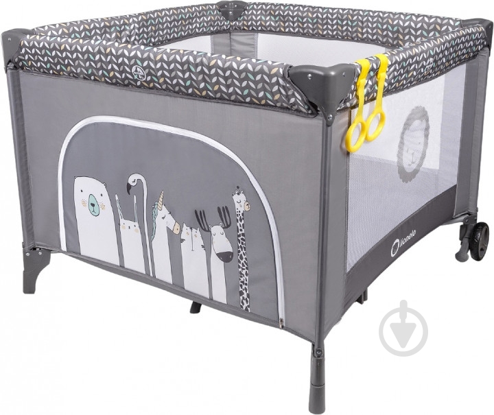 Манеж Lionelo Stella grey scandi LO.ST04 - фото 1