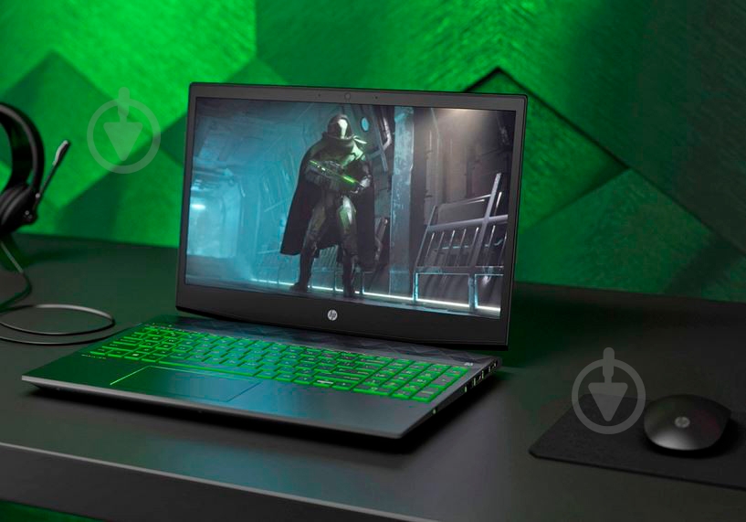 Ноутбук HP Pavilion 15 Gaming 15,6" (8KQ04EA) dark grey - фото 10