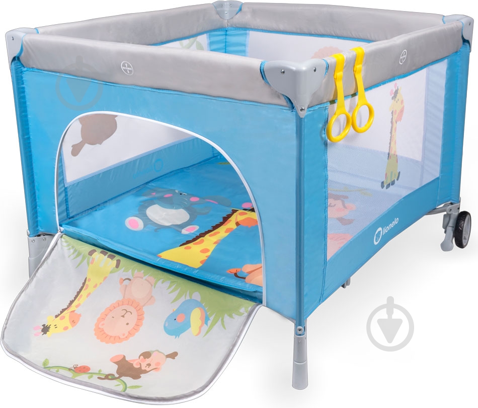 Манеж Lionelo Stella blue animals LO.ST05 - фото 2 Манеж Lionelo Stella blue animals LO.ST05 - фото 2