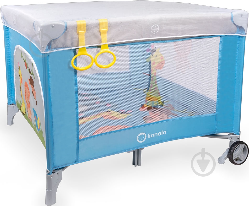 Манеж Lionelo Stella blue animals LO.ST05 - фото 3 Манеж Lionelo Stella blue animals LO.ST05 - фото 3