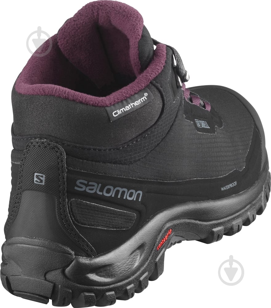 Черевики Salomon SHELTER CS WP W L41110500 р.37 1/3 чорний - фото 6 Черевики Salomon SHELTER CS WP W L41110500 р.37 1/3 чорний - фото 6