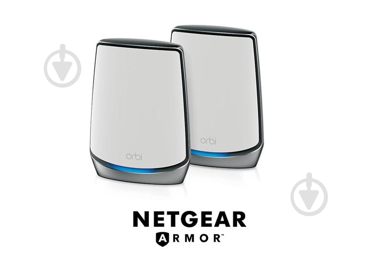 Система Wi-Fi Mesh NETGEAR Orbi RBK852 AX6000 2 модема белый (RBK852-100EUS) - фото 3 Система Wi-Fi Mesh NETGEAR Orbi RBK852 AX6000 2 модема белый (RBK852-100EUS) - фото 3