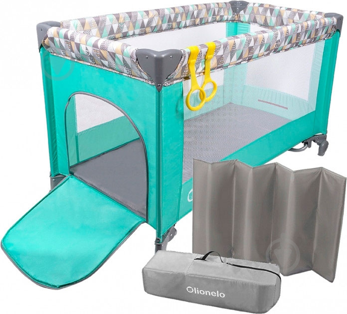 Манеж Lionelo Suize turquoise scandi LO.SU06 - фото 4