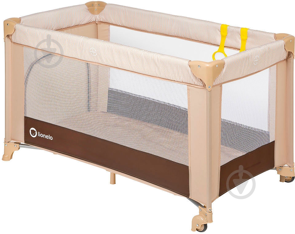 Манеж Lionelo Suize beige stripes LO.SU07 - фото 1