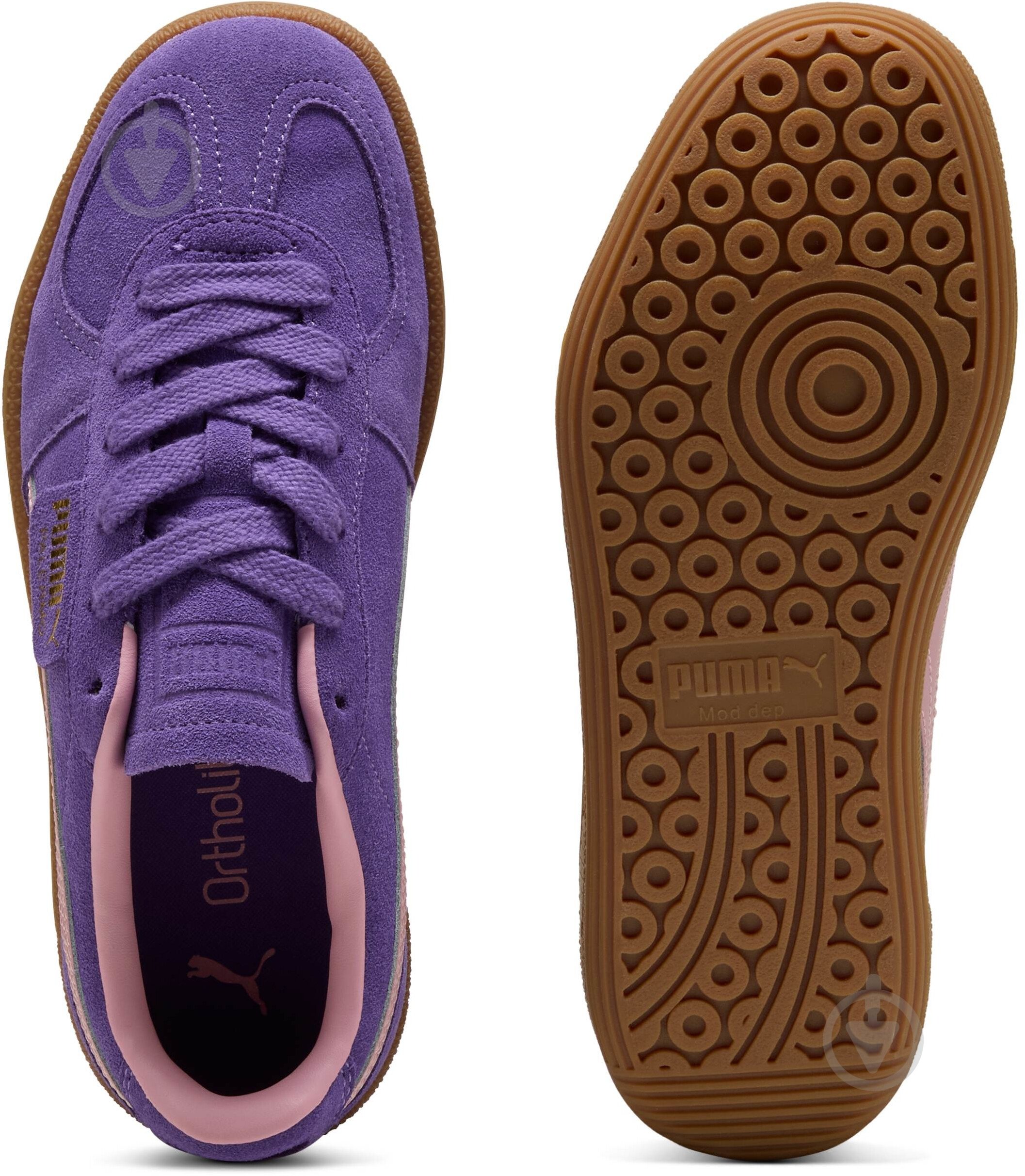 Кросівки дитячі Puma Palermo Jr 39727136 р.38 фіолетові - фото 6