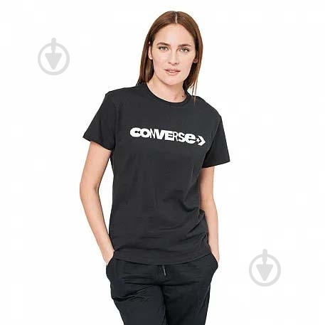 Футболка Converse Relaxed Fruit Medley Tee 10022969-001 р.S черный - фото 1