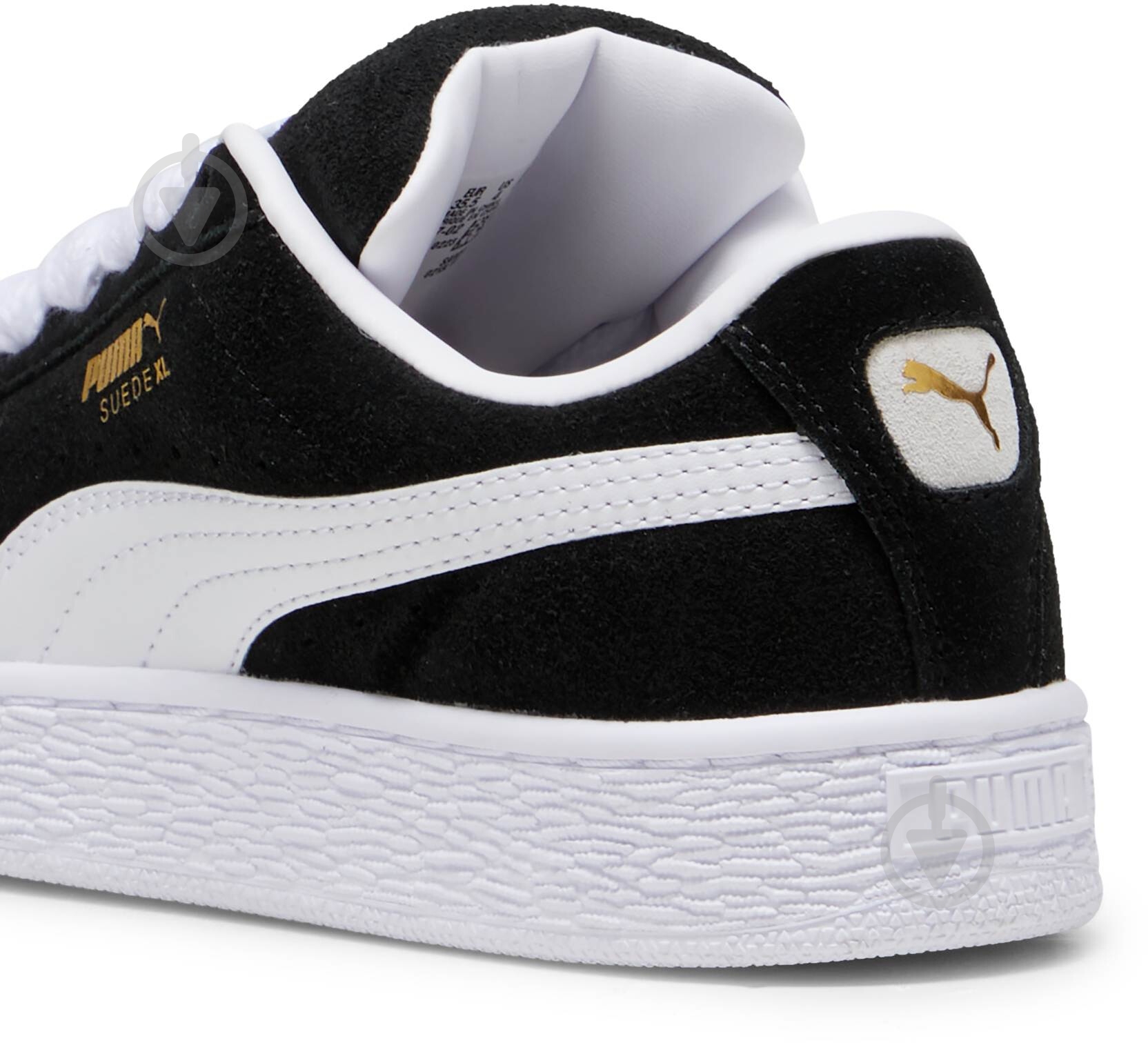 Кросівки дитячі Puma SUEDE XL JR 39657702 р.38 чорні - фото 4