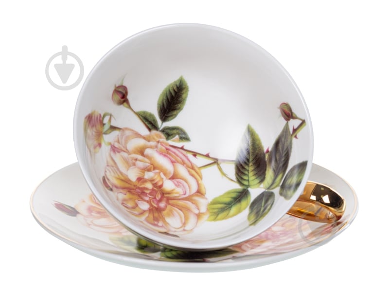 Чашка с блюдцем Lefard Peony 200 мл 975-072 - фото 3