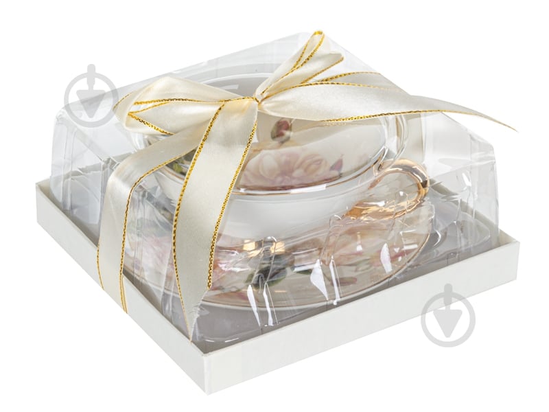 Чашка с блюдцем Lefard Peony 200 мл 975-072 - фото 2