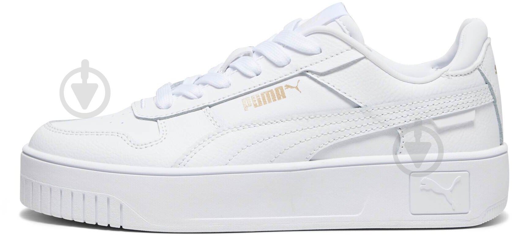 Кросівки дитячі Puma CARINA STREET JR 39384601 р.38,5 білі - фото 1 Кросівки дитячі Puma CARINA STREET JR 39384601 р.38,5 білі - фото 1