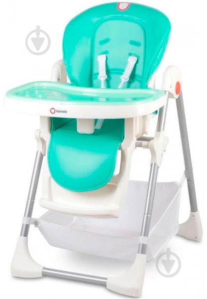 Стільчик для годування Lionelo Linn Plus бірюза LO.LI03 - фото 1