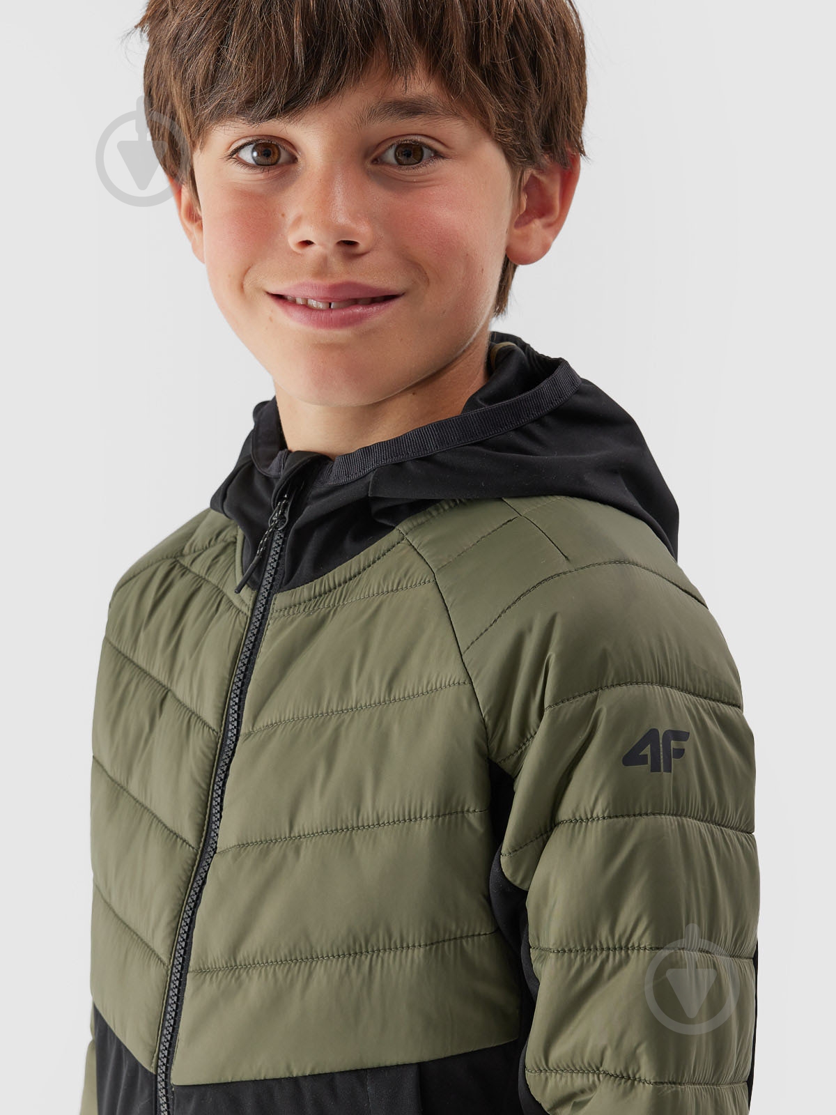 Куртка для мальчиков 4F TECHNICAL JACKET M282 4FJAW23TTJAM282-44S хаки - фото 5 Куртка для мальчиков 4F TECHNICAL JACKET M282 4FJAW23TTJAM282-44S хаки - фото 5