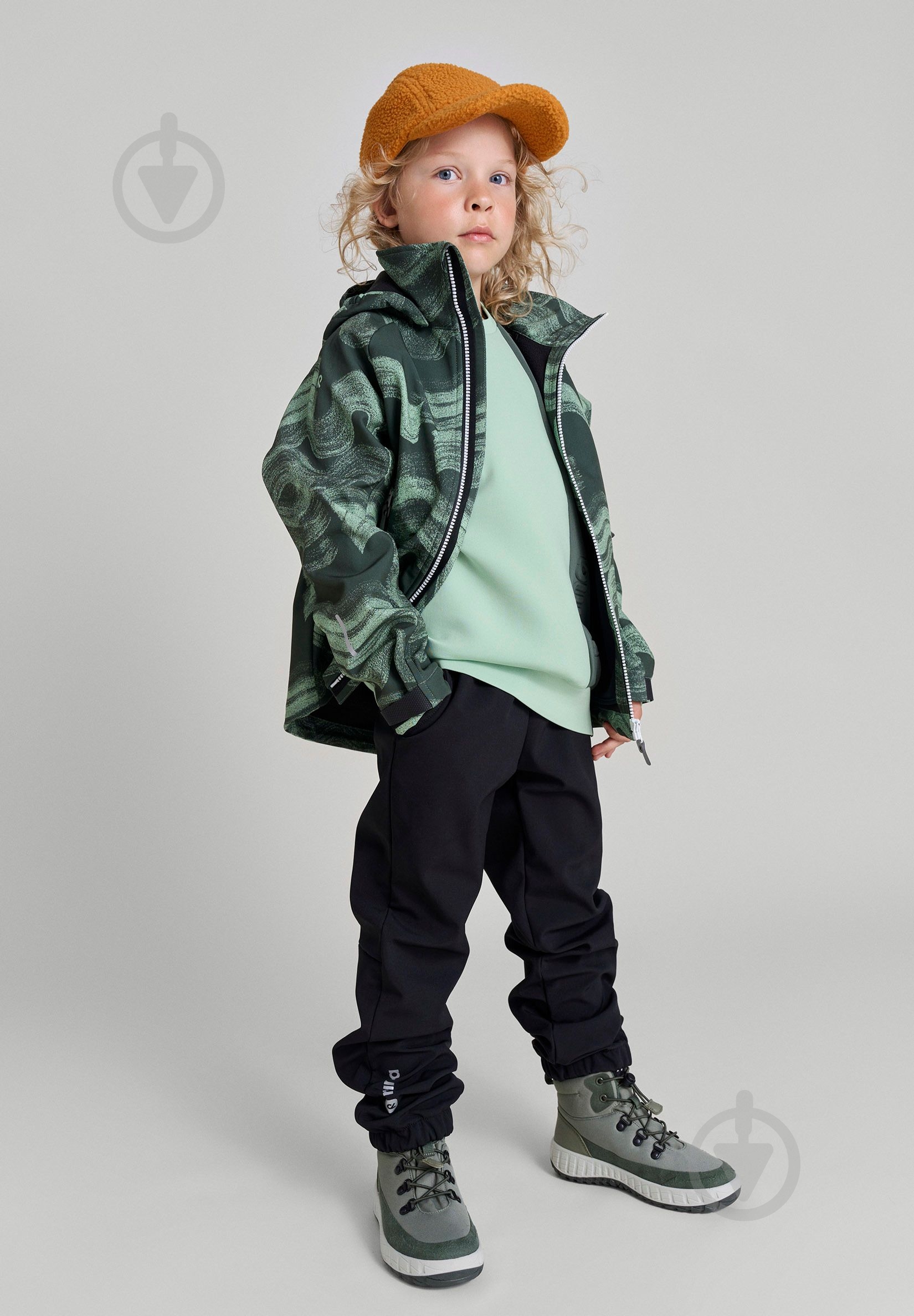 Куртка для хлопчиків Reima Softshell Aitoo р.104 зелений 5100139A-8512 - фото 9 Куртка для хлопчиків Reima Softshell Aitoo р.104 зелений 5100139A-8512 - фото 9