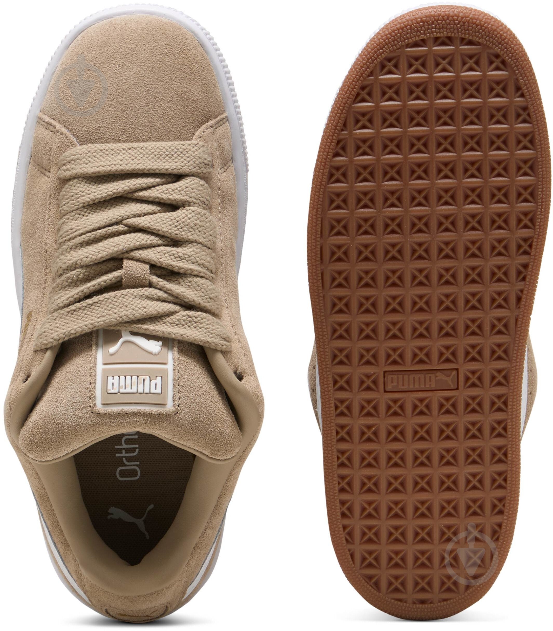 Кроссовки детские Puma SUEDE XL JR 39657738 р.39 бежевые - фото 6 Кроссовки детские Puma SUEDE XL JR 39657738 р.39 бежевые - фото 6