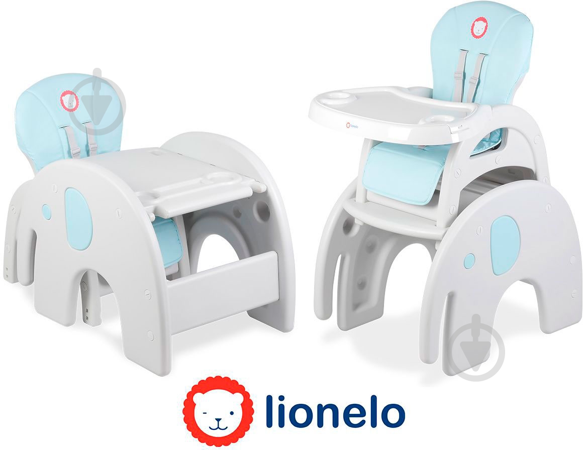 Стульчик-трансформер Lionelo Eli голубой LO.EL01 - фото 2
