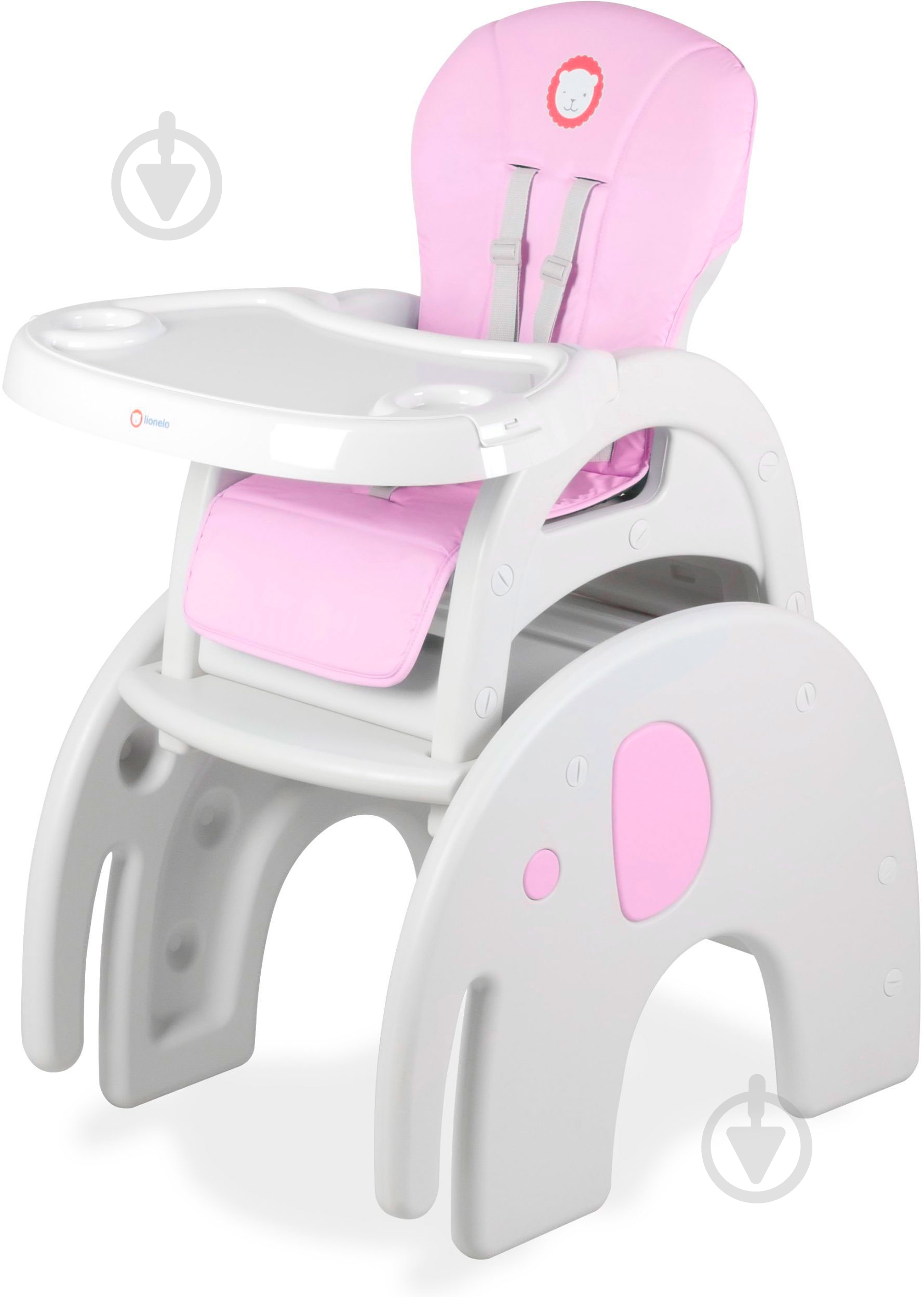 Стульчик-трансформер Lionelo Eli розовый LO.EL02 - фото 1