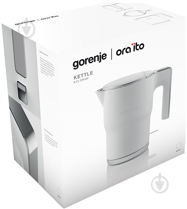Электрочайник Gorenje K15ORAW - фото 4 Электрочайник Gorenje K15ORAW - фото 4