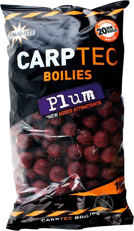 Бойлы Dynamite Baits CarpTec Plum 2000 г слива DY1171 - фото 1